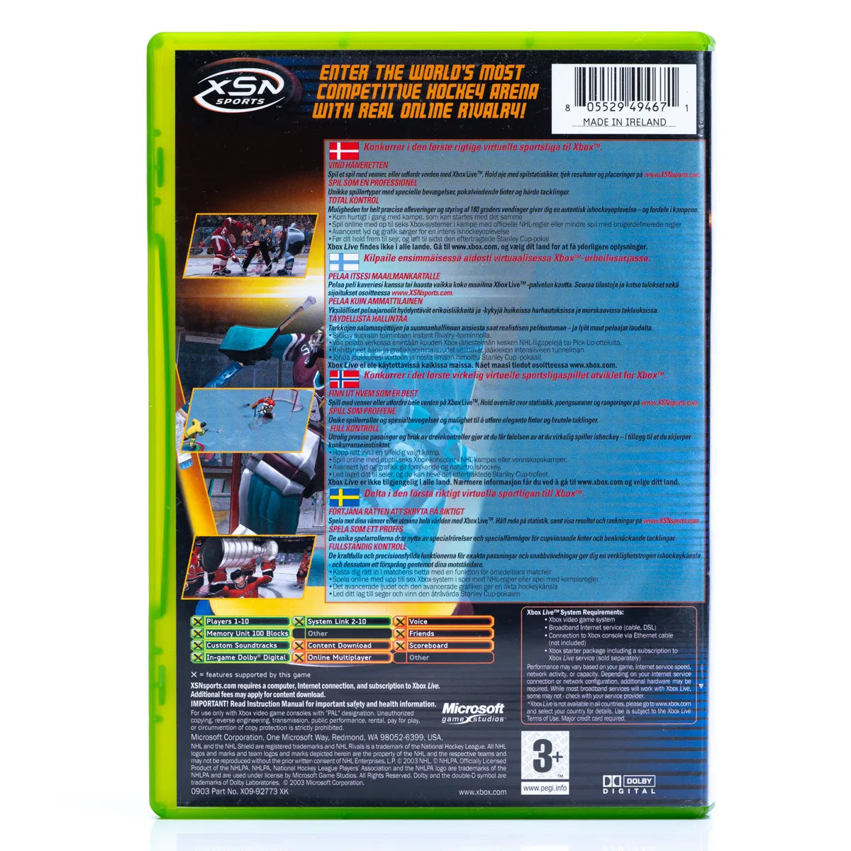 NHL Rivals 2004 - Xbox spill - Retrospillkongen