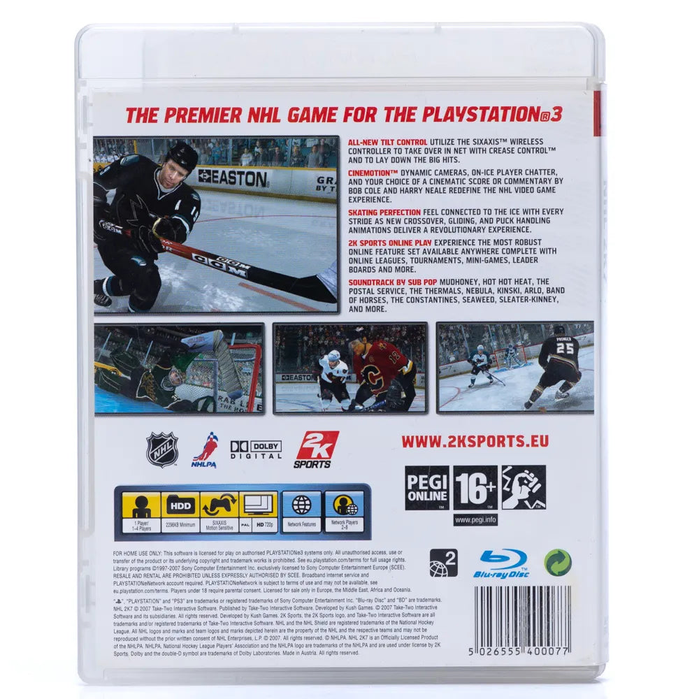 NHL 2K7 - PS3 spill - Retrospillkongen