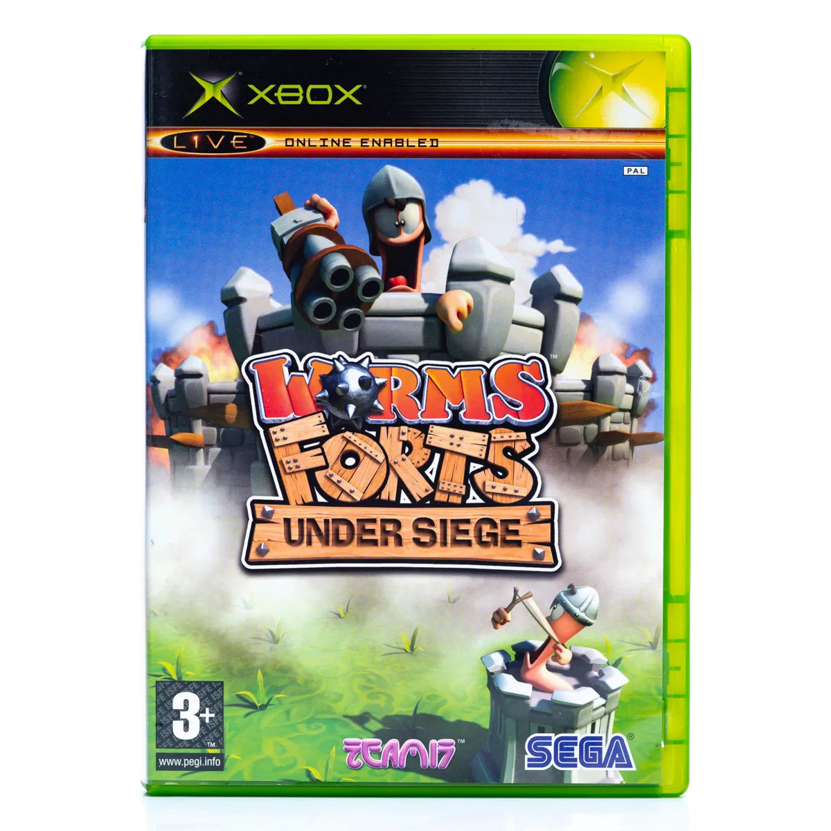 Worms Forts: Under Siege - Xbox spill - Retrospillkongen