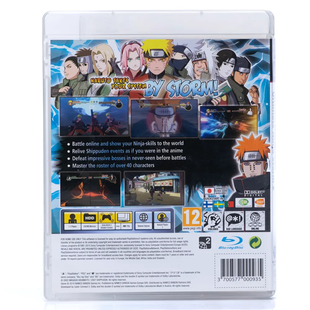 Naruto Shippuden: Ultimate Ninja Storm 2 - PS3 spill - Retrospillkongen