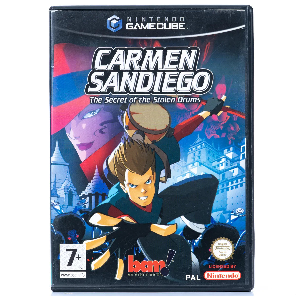 Carmen Sandiego: The Secret of the Stolen Drums - Gamecube spill - Retrospillkongen