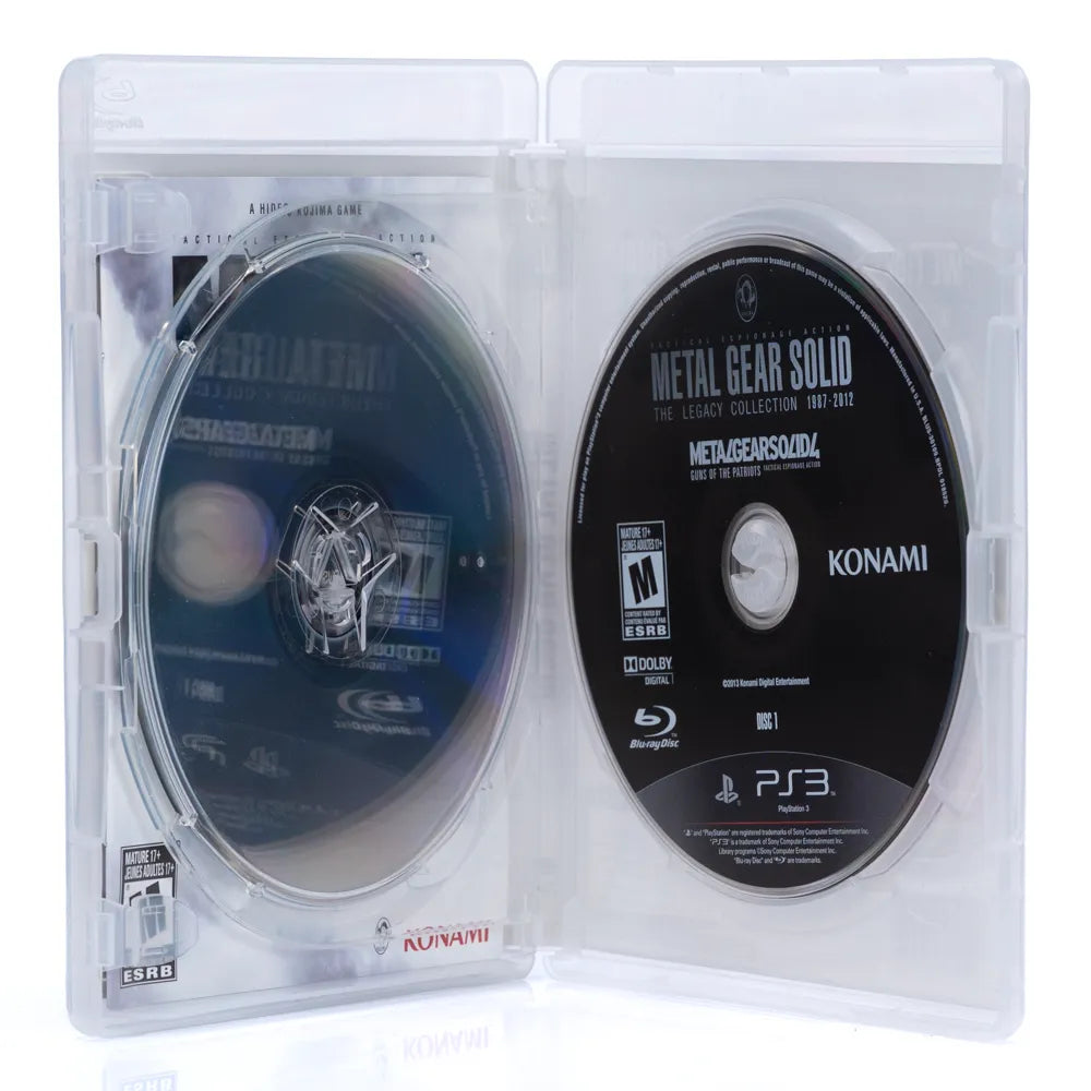 Metal Gear Solid: The Legacy Collection (NTSC-U) - PS3 Spill - Retrospillkongen