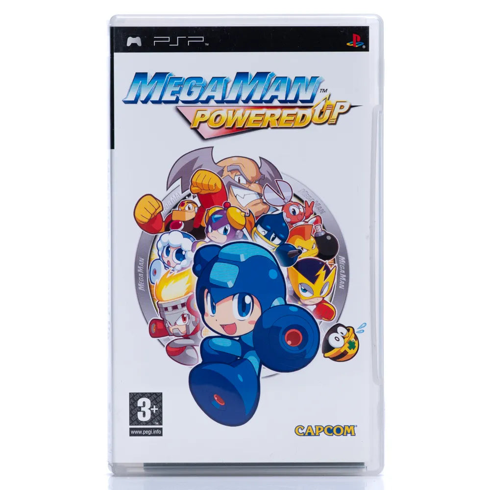 Mega Man Powered Up - PSP spill - Retrospillkongen