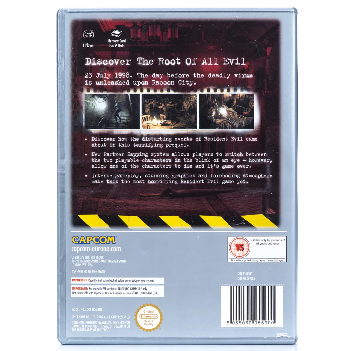 Resident Evil Zero - Gamecube spill - Retrospillkongen