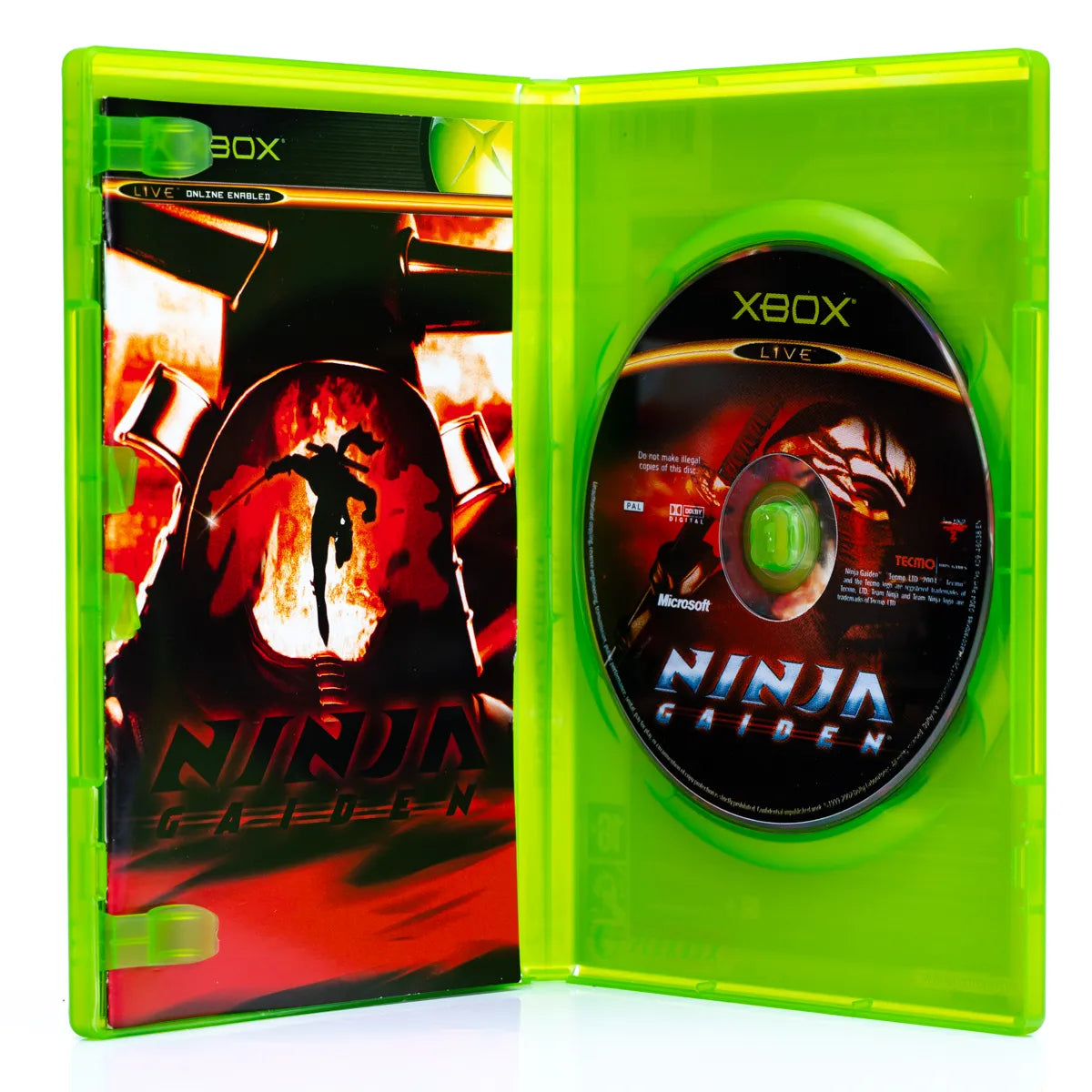 Ninja Gaiden - Xbox spill - Retrospillkongen