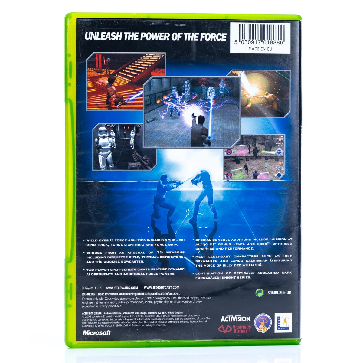Star Wars: Jedi Knight II - Jedi Outcast - Xbox spill - Retrospillkongen