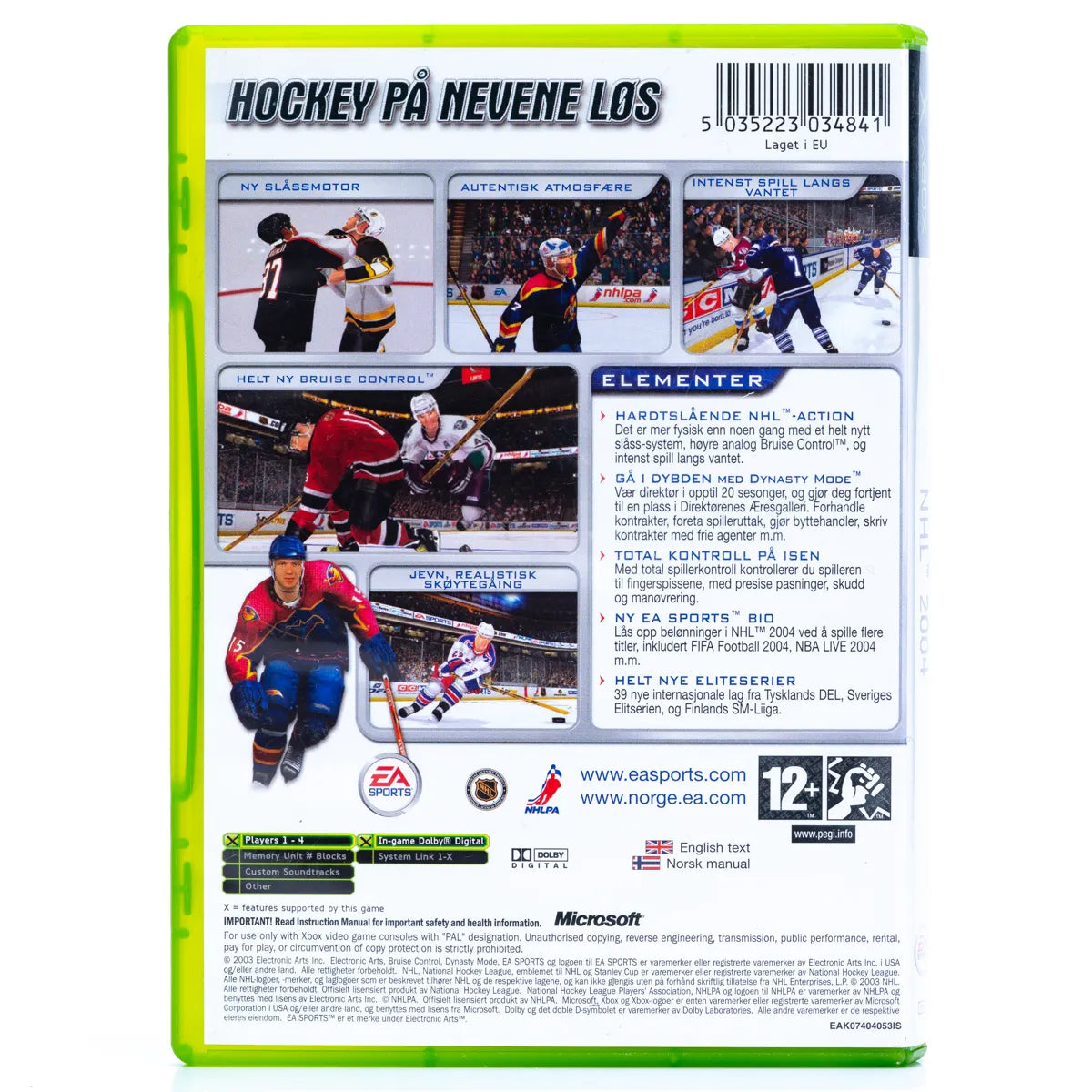 NHL 2004 - Xbox spill - Retrospillkongen