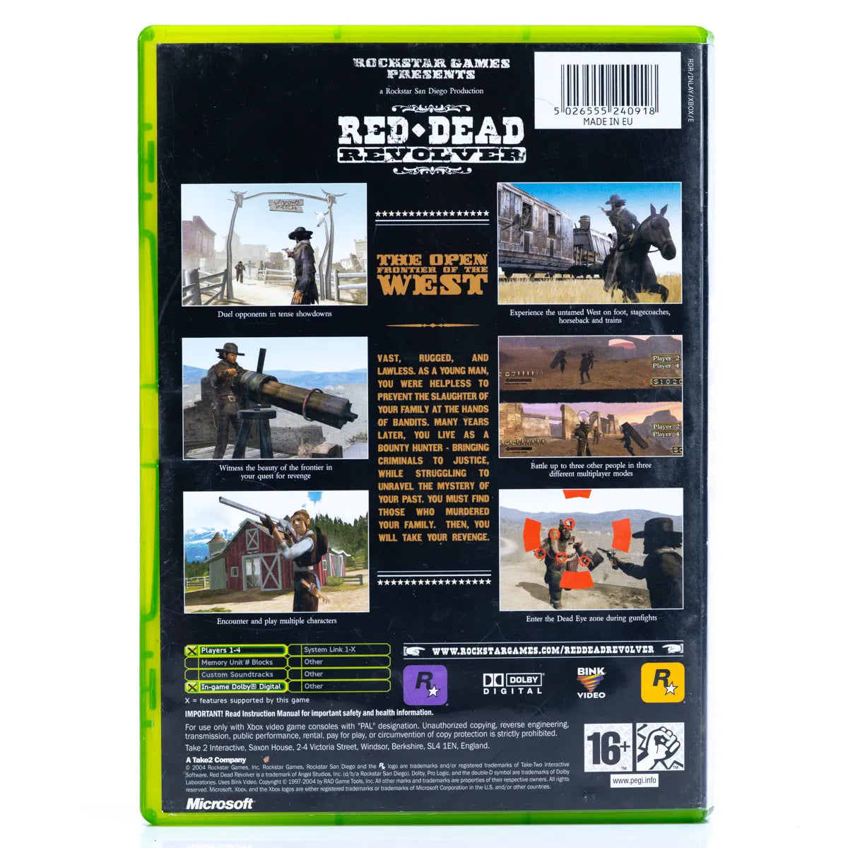 Red Dead Revolver - Xbox spill - Retrospillkongen