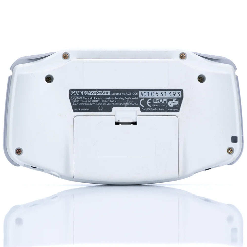 Original Nintendo Gameboy Advance Hvit konsoll i Eske