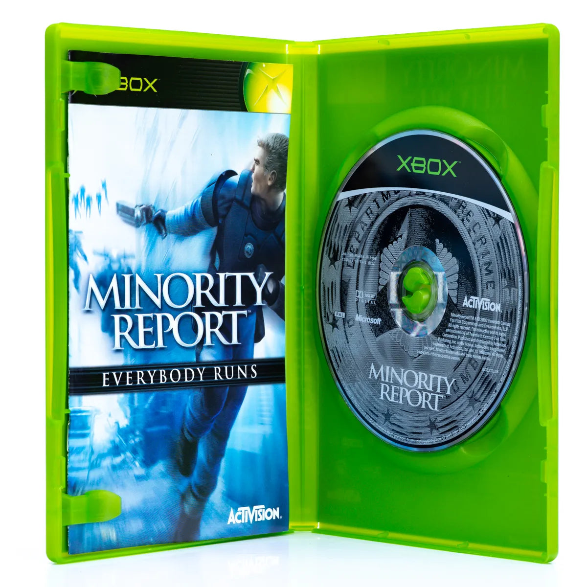 Minority Report Everybody Runs - Xbox spill - Retrospillkongen