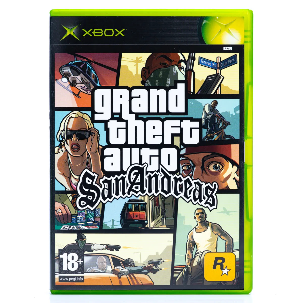 Grand Theft Auto: San Andreas - Xbox spill - Retrospillkongen