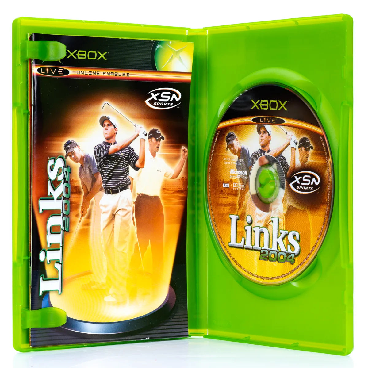 Links 2004 - Xbox spill - Retrospillkongen