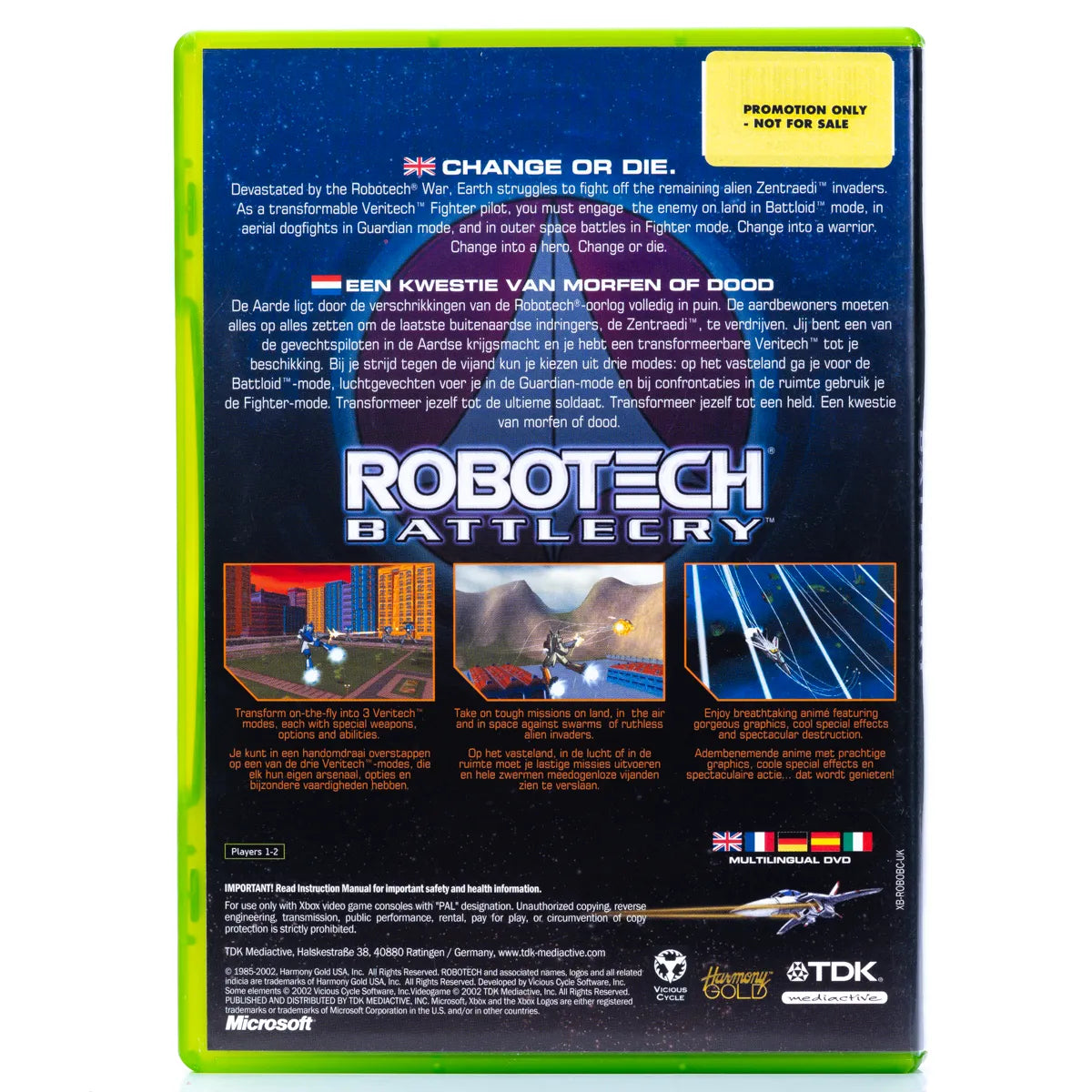 Robotech: Battlecry - Xbox spill - Retrospillkongen