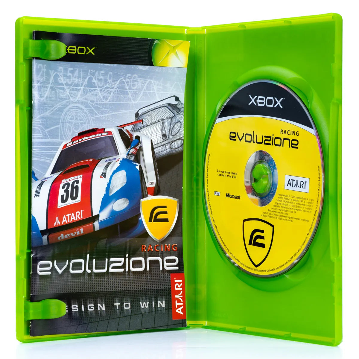 Racing Evoluzione - Xbox spill - Retrospillkongen