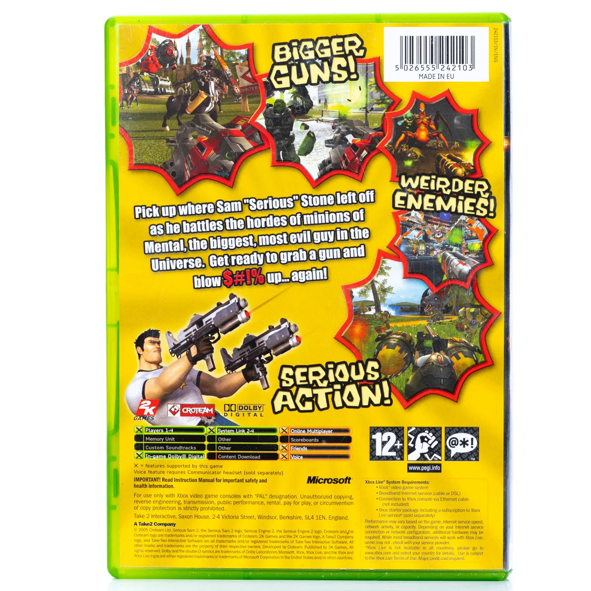 Serious Sam II - Xbox spill - Retrospillkongen