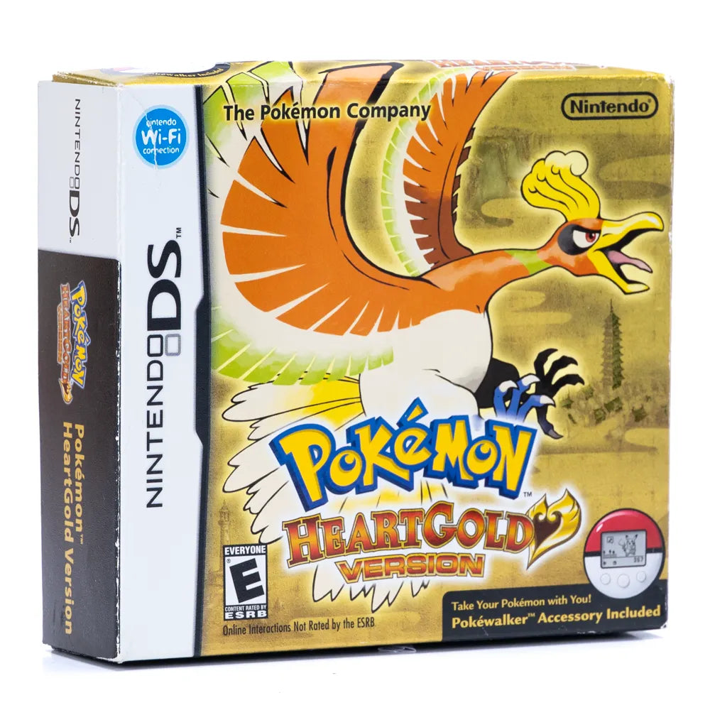 Pokémon HeartGold Version (Komplett m/pokewalker) - Nintendo DS spill (NTSC, regionfri)