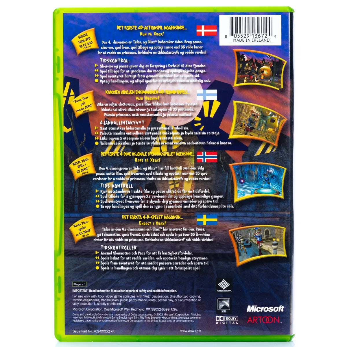 Blinx: The Time Sweeper - Xbox spill - Retrospillkongen