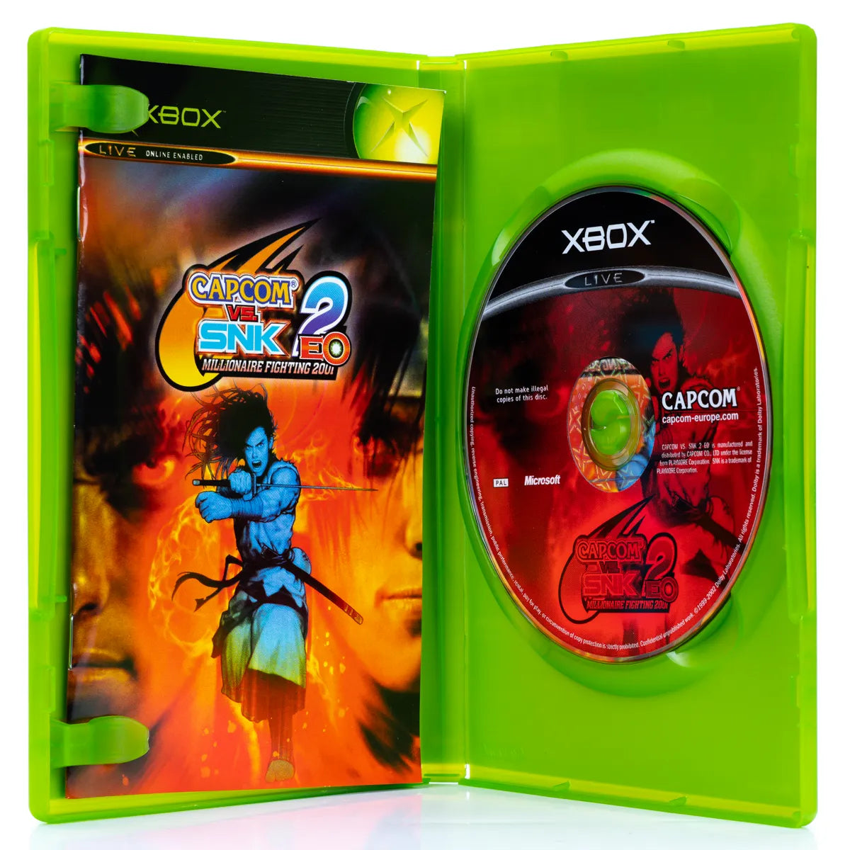 Capcom vs. SNK 2: Millionaire Fighting 2001 - Xbox spill - Retrospillkongen