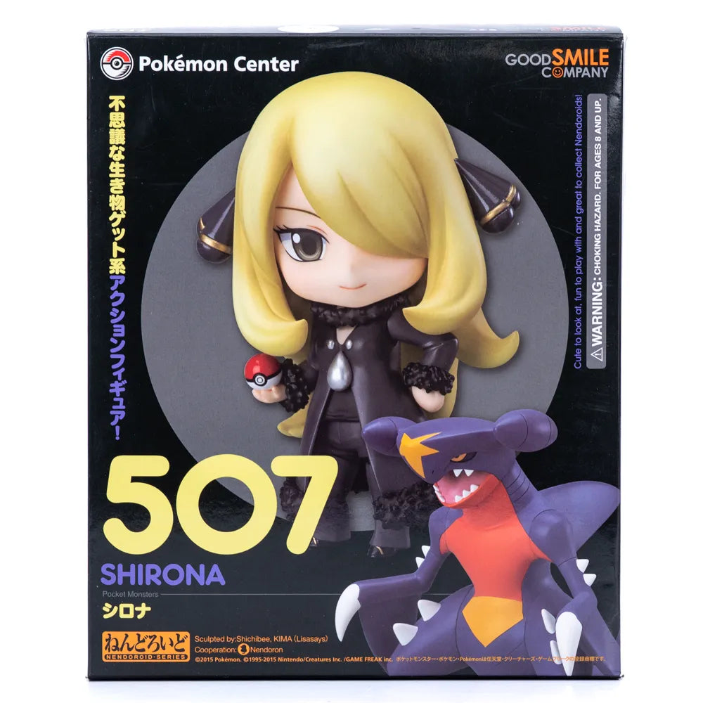 Nendoroid Cynthia #507 Pokémon Center Exclusive Figur i Eske