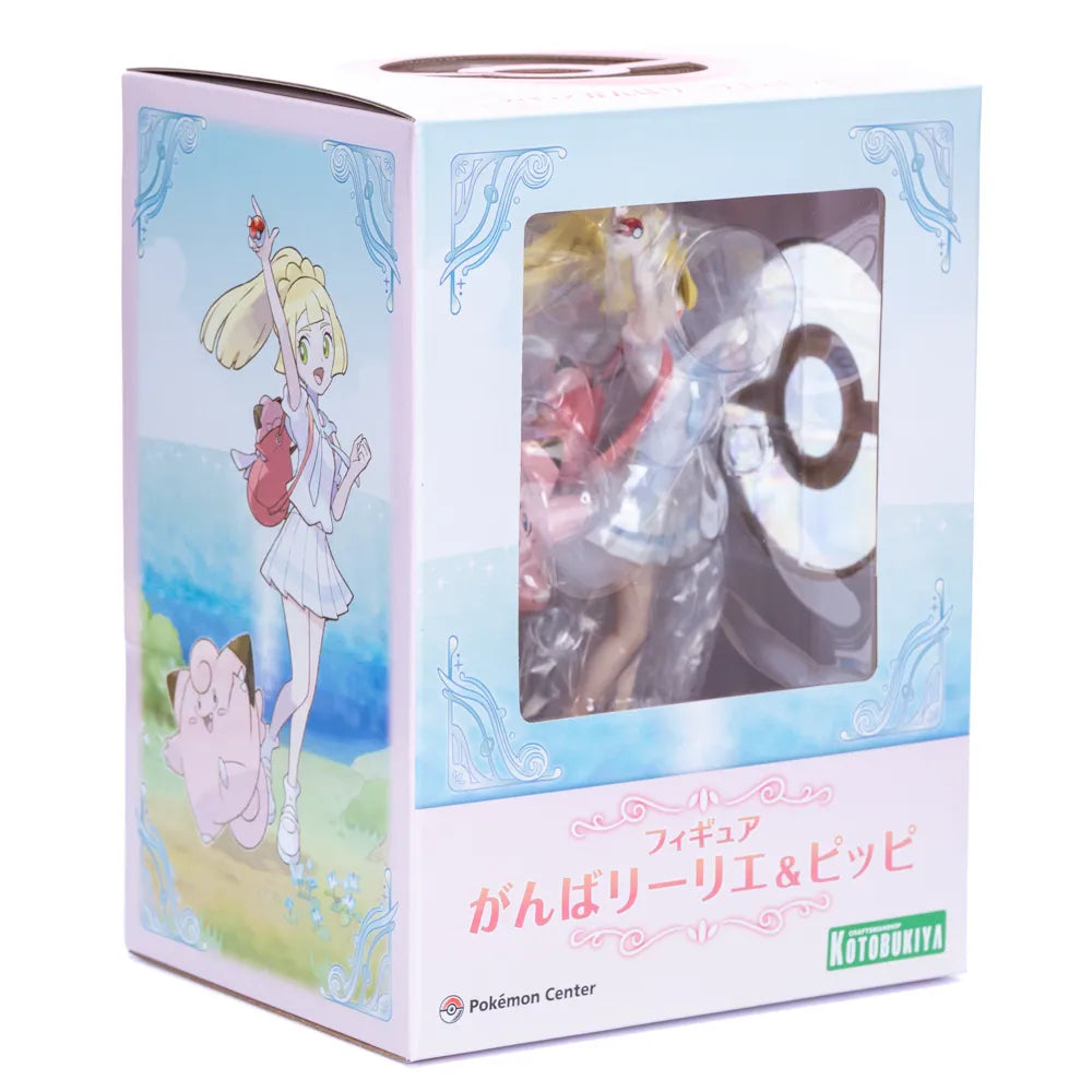 Lillie & Clefairy Pokémon Center Exclusive 1/8 Figur i Eske (Forseglet)