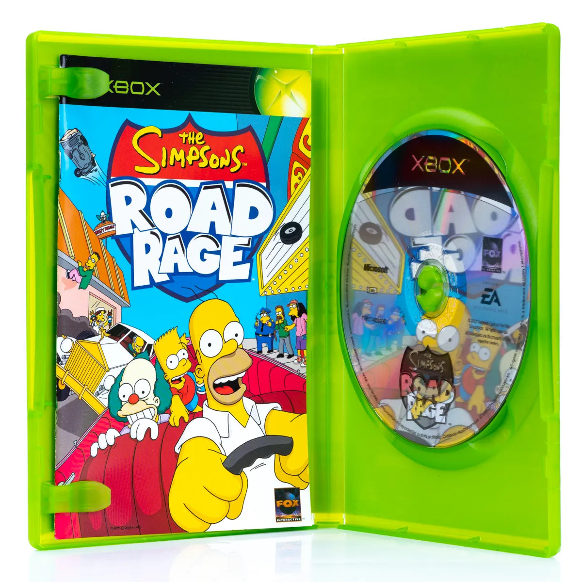 The Simpsons: Road Rage - Xbox spill - Retrospillkongen