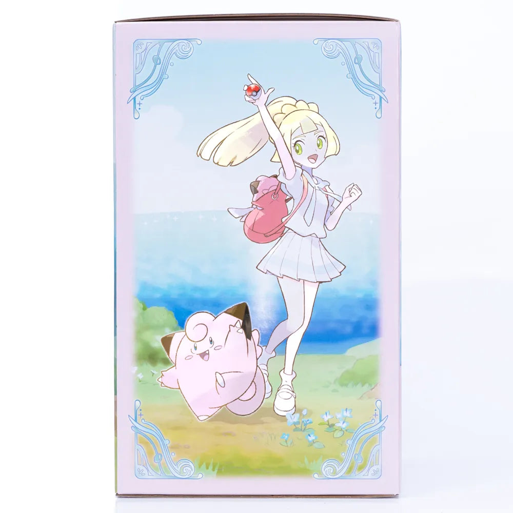 Lillie & Clefairy Pokémon Center Exclusive 1/8 Figur i Eske (Forseglet)