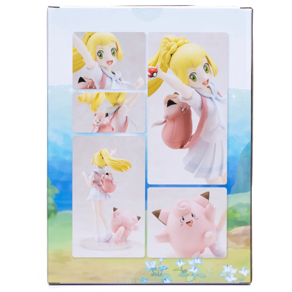 Lillie & Clefairy Pokémon Center Exclusive 1/8 Figur i Eske (Forseglet)