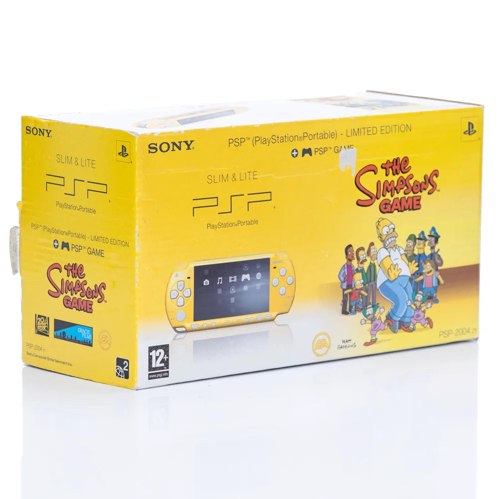 Sony PSP 2000 The Simpsons Game Limited Edition Konsoll i Eske