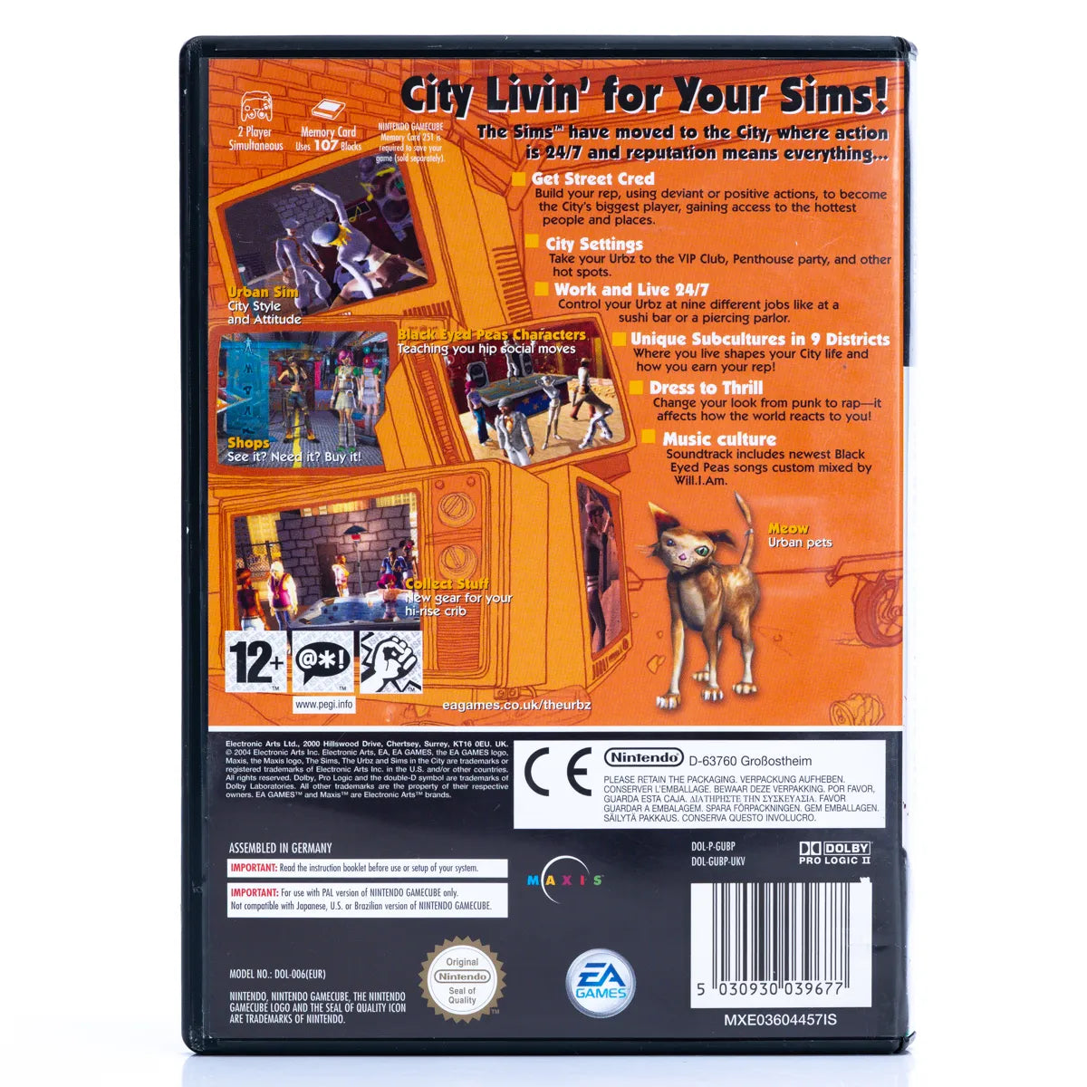 The Urbz: Sims in the City - GameCube spill - Retrospillkongen