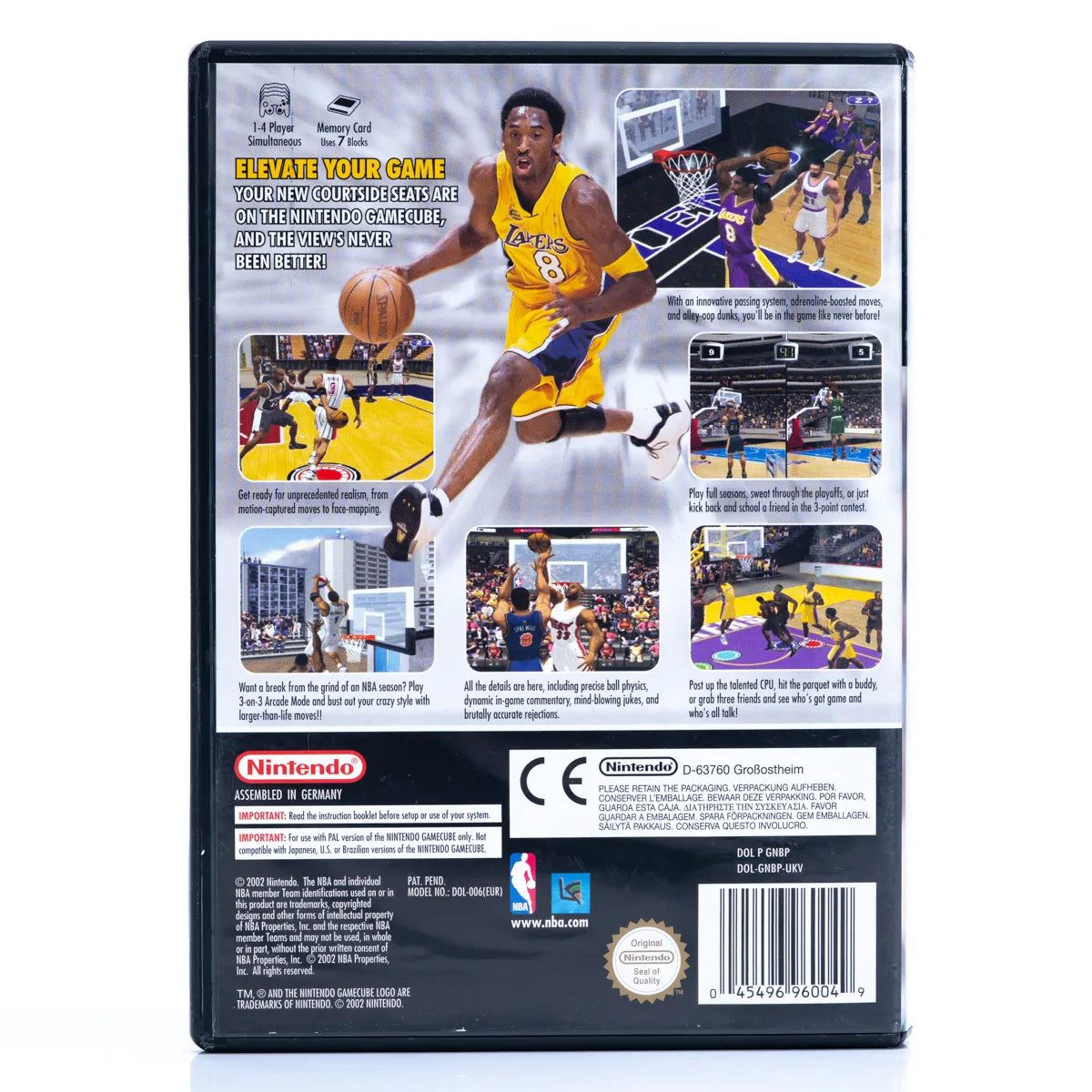 NBA Courtside 2002 - GameCube spill - Retrospillkongen