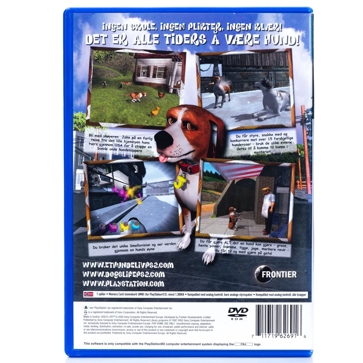 Dog's Life - PS2 Spill - Retrospillkongen