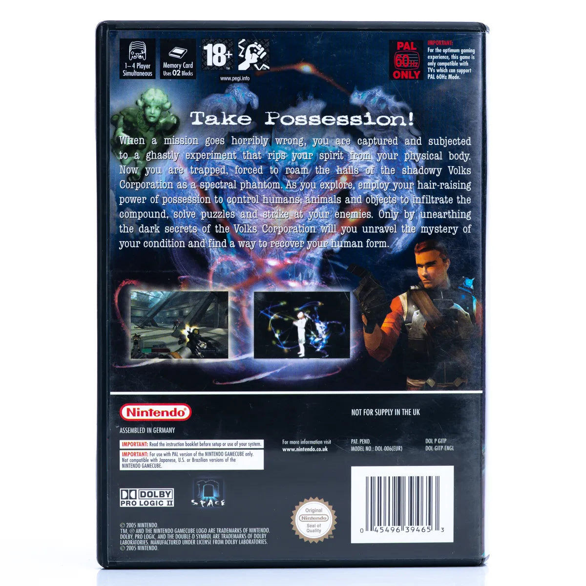 Geist - GameCube spill - Retrospillkongen