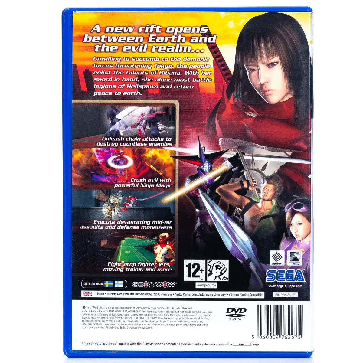 Nightshade - PS2 Spill - Retrospillkongen