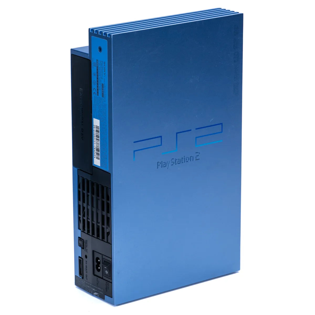 Sony PlayStation 2 Bakoverkompatibel Aqua Blue Konsoll - Kun Konsoll - PS2 - Retrospillkongen