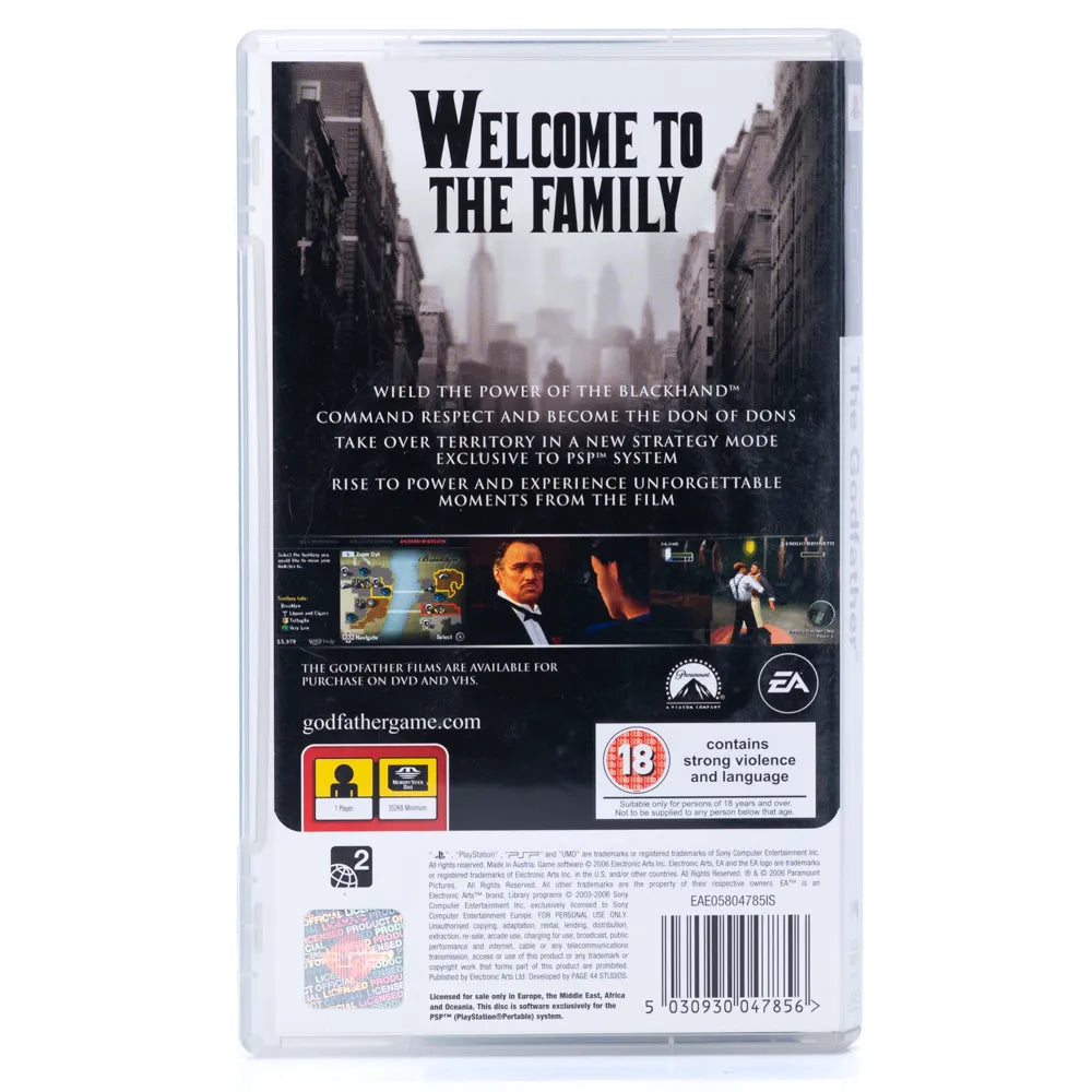 The Godfather - PSP spill