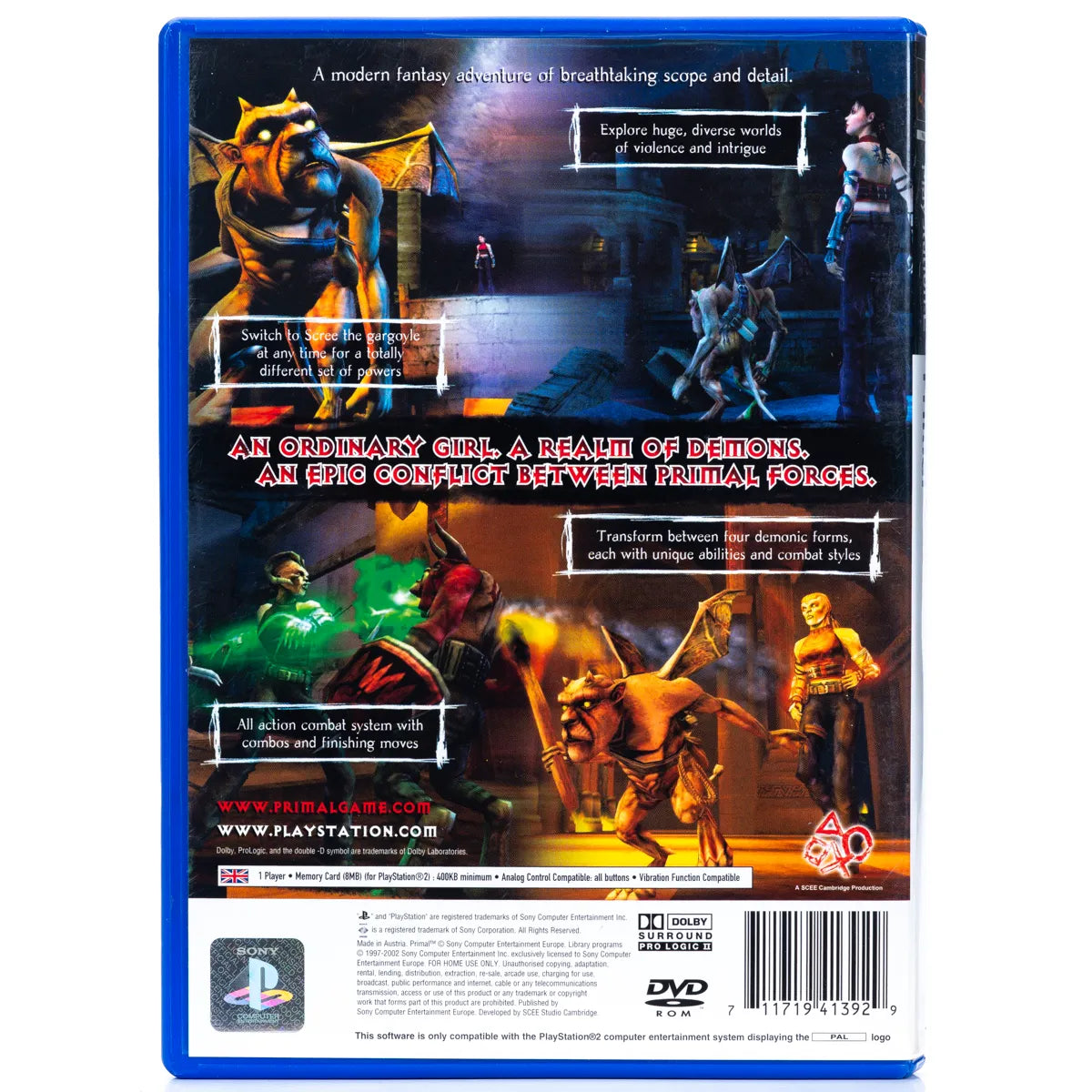 Primal - PS2 spill - Retrospillkongen