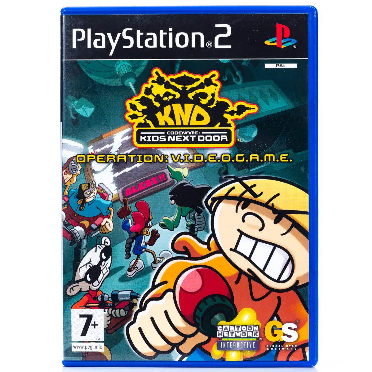 Codename: Kids Next Door - Operation: V.I.D.E.O.G.A.M.E. - PS2 Spill - Retrospillkongen