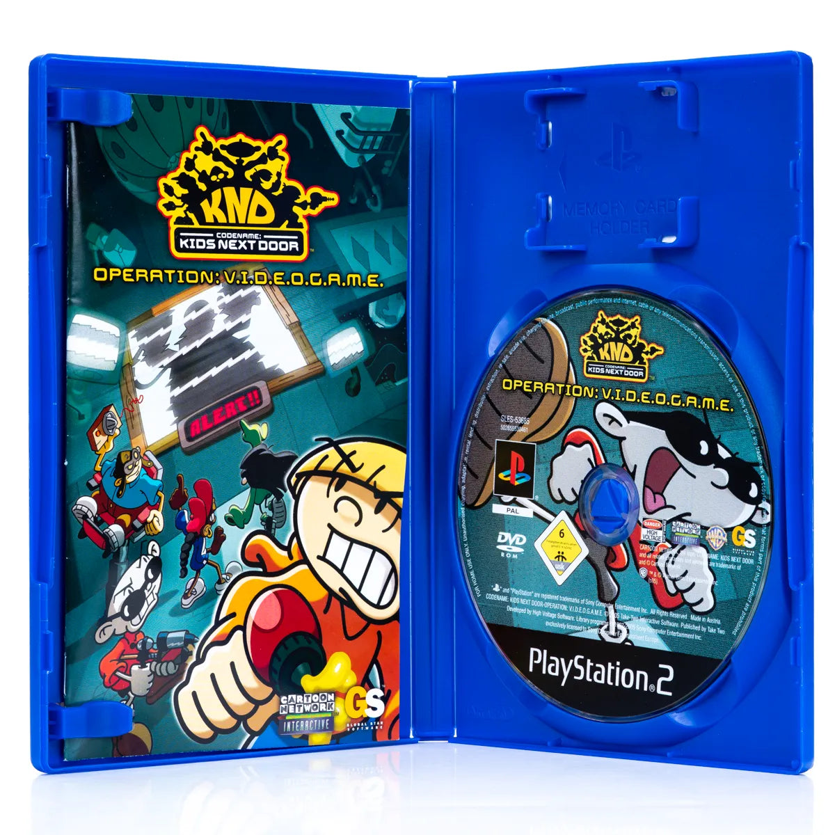 Codename: Kids Next Door - Operation: V.I.D.E.O.G.A.M.E. - PS2 Spill - Retrospillkongen