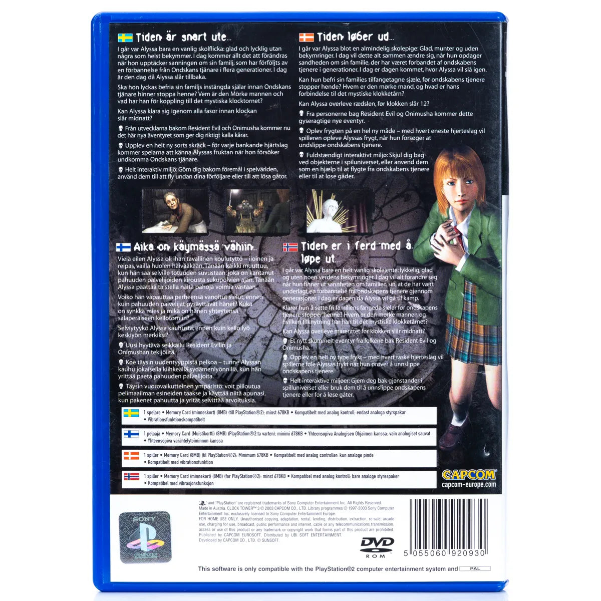 Clock Tower 3 - PS2 Spill - Retrospillkongen