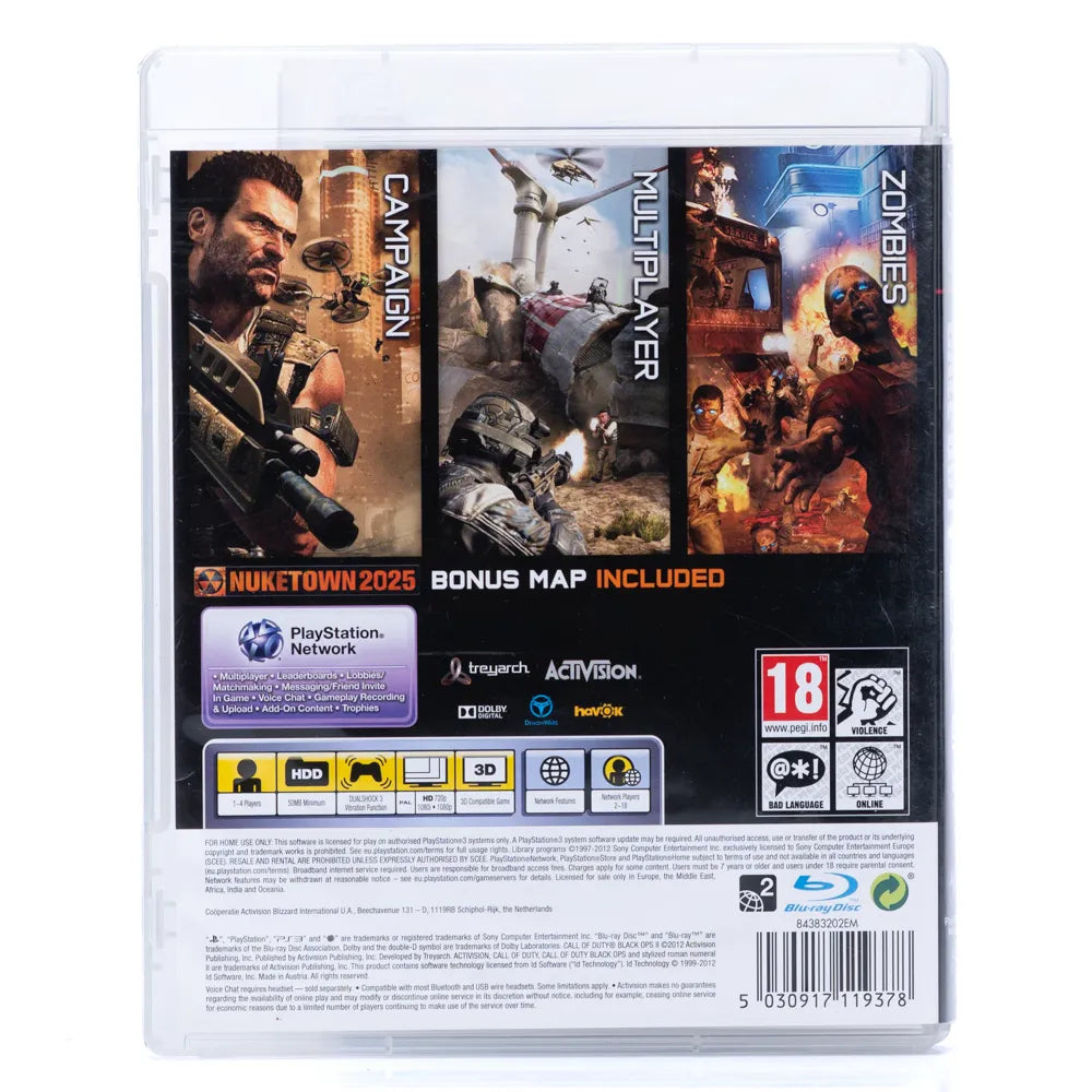 Call of Duty Black OPS II - PS3 spill - Retrospillkongen