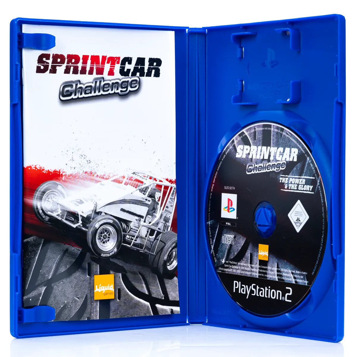 Sprint Car Challenge - PS2 Spill - Retrospillkongen