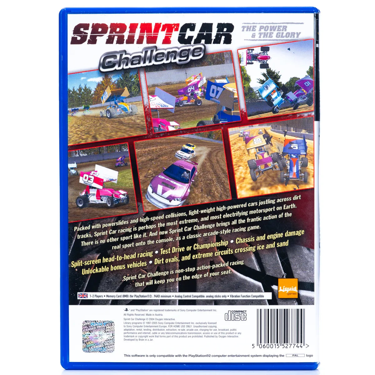 Sprint Car Challenge - PS2 Spill - Retrospillkongen
