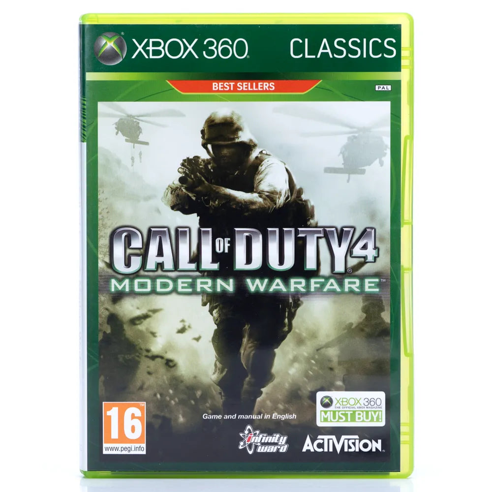 Call of Duty 4: Modern Warfare - Xbox 360 spill - Retrospillkongen