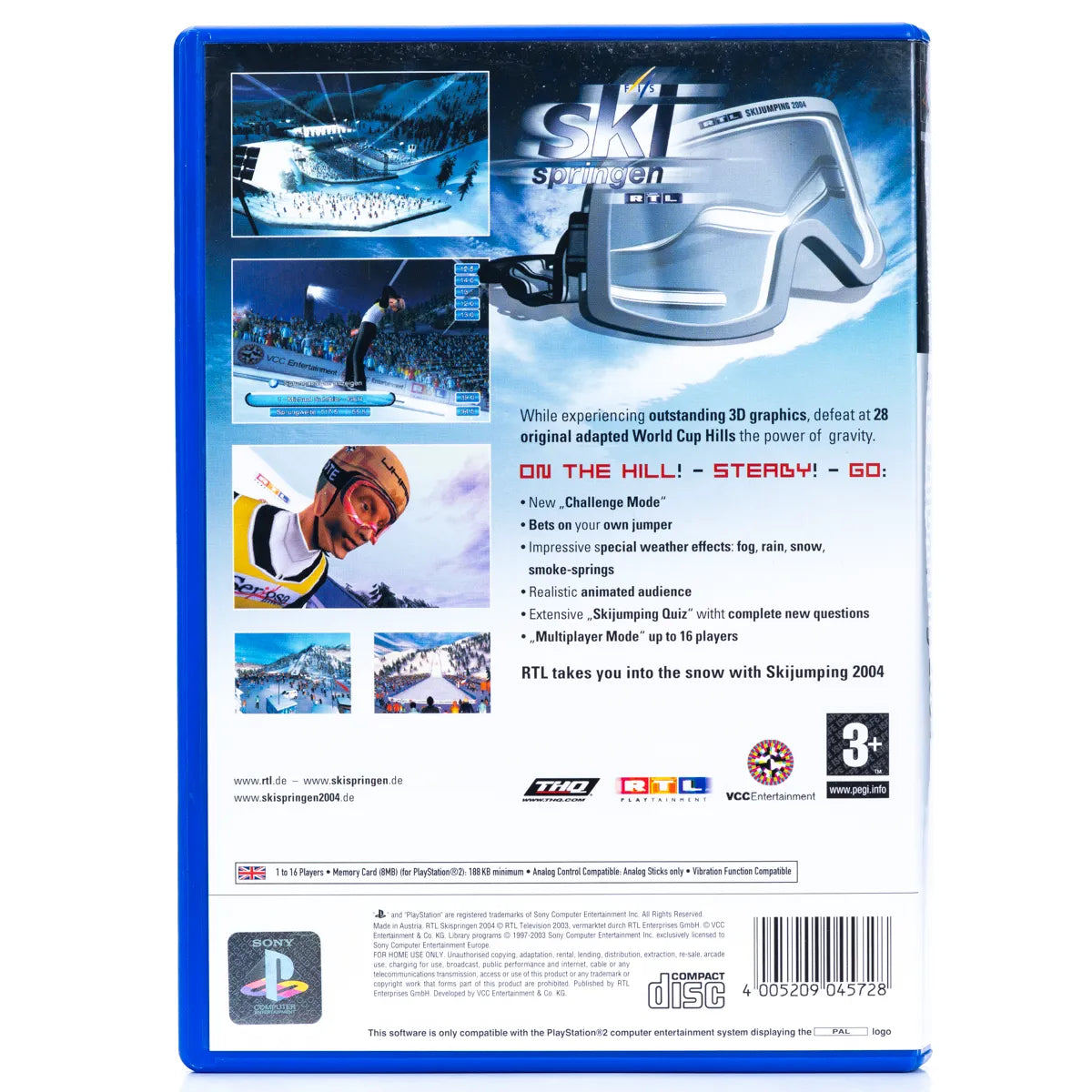 RTL Ski Jumping 2004 - PS2 Spill - Retrospillkongen