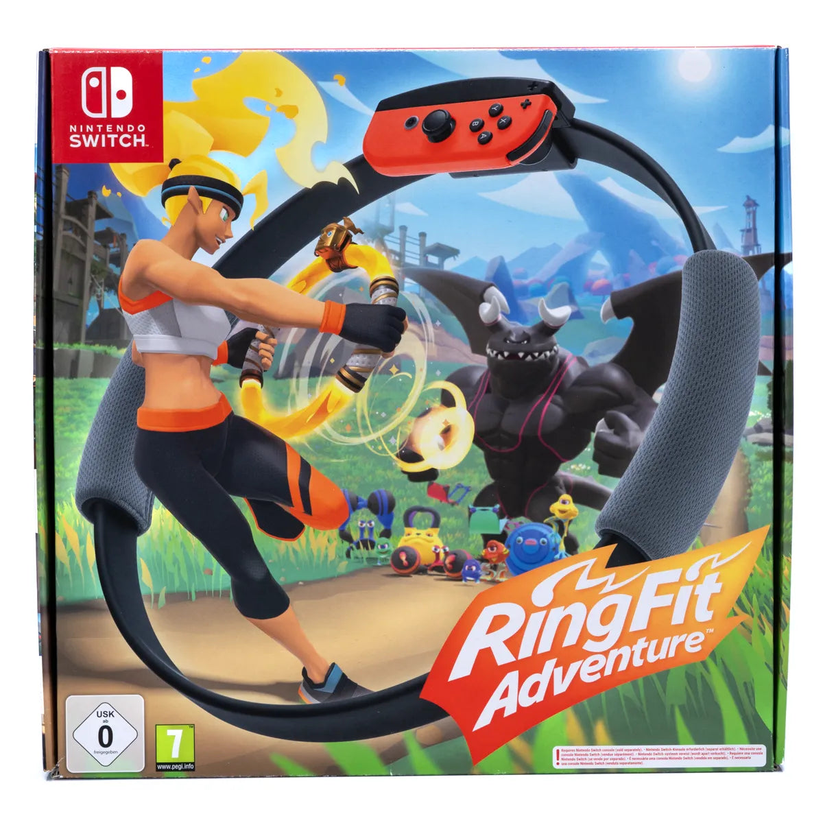 Ring Fit Adventure - Switch spill (i eske) - Retrospillkongen