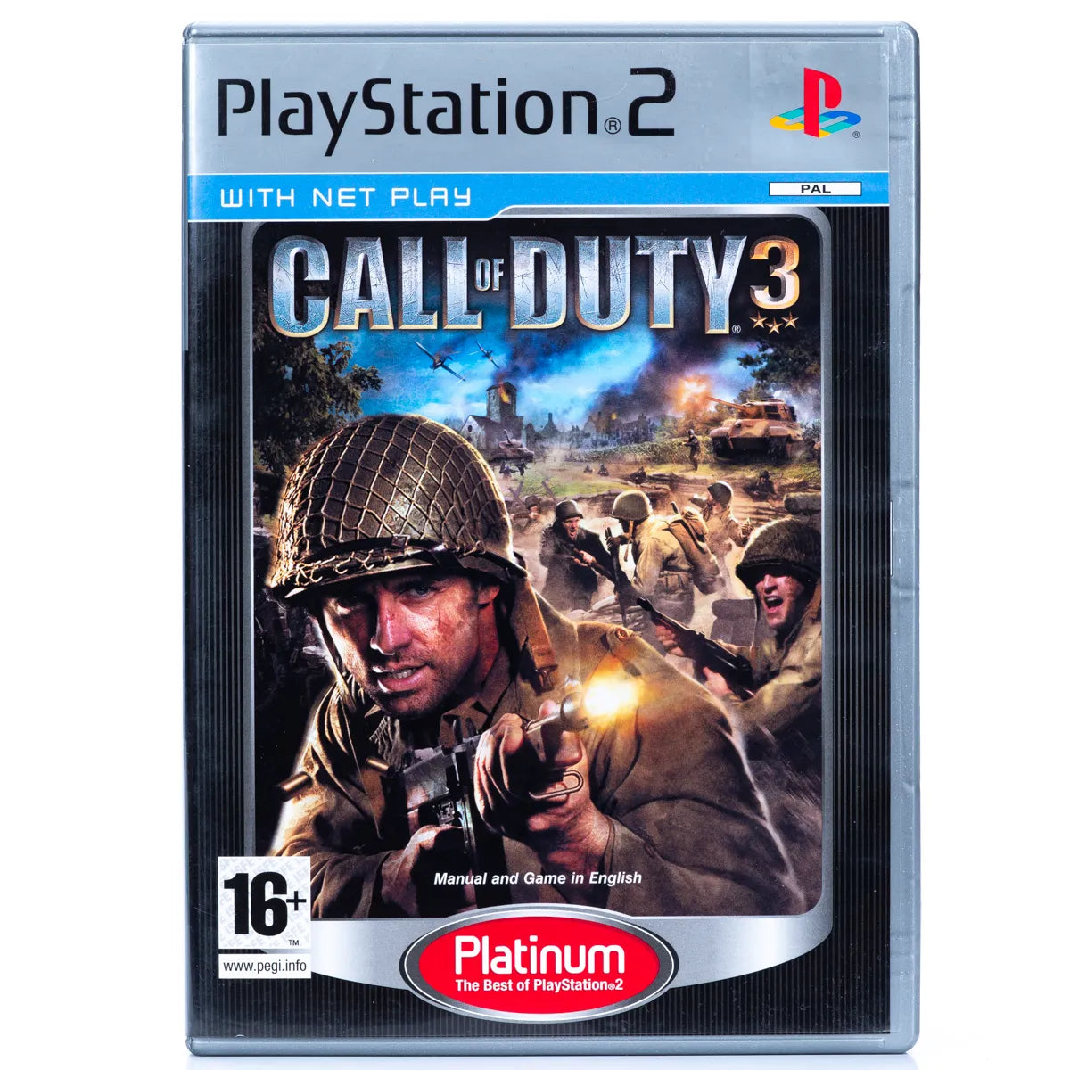 Call of Duty 3 - PS2 spill - Retrospillkongen