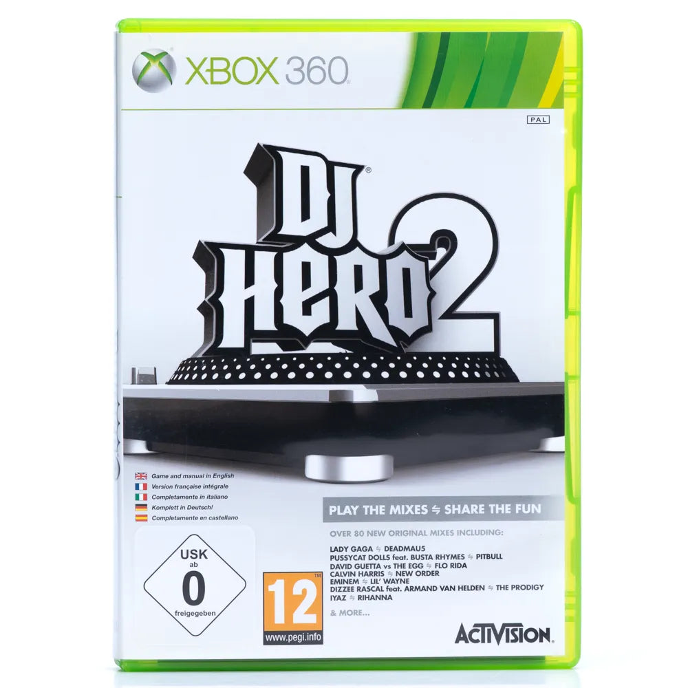 DJ Hero 2 - Xbox 360 spill
