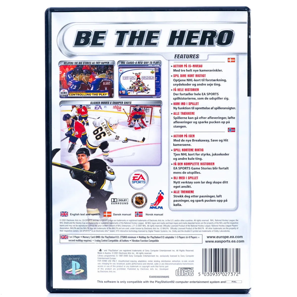 NHL 2002 - PS2 Spill - Retrospillkongen