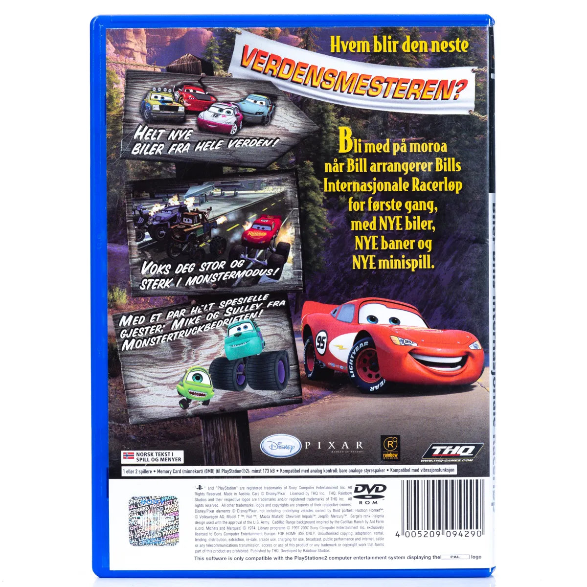 Disney•Pixar Cars: Mater-National Championship - PS2 Spill - Retrospillkongen