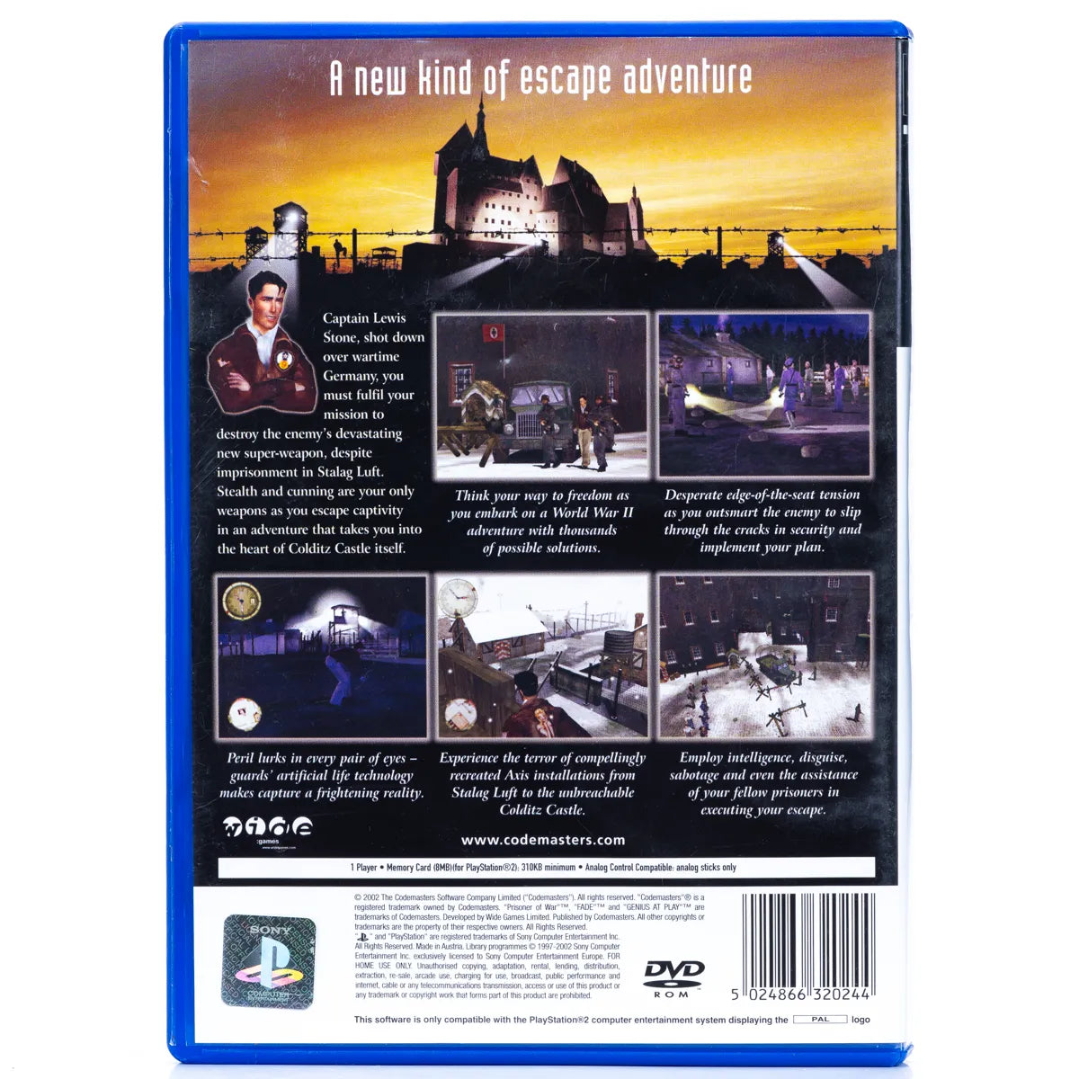 Prisoner of War: World War II - PS2 Spill - Retrospillkongen